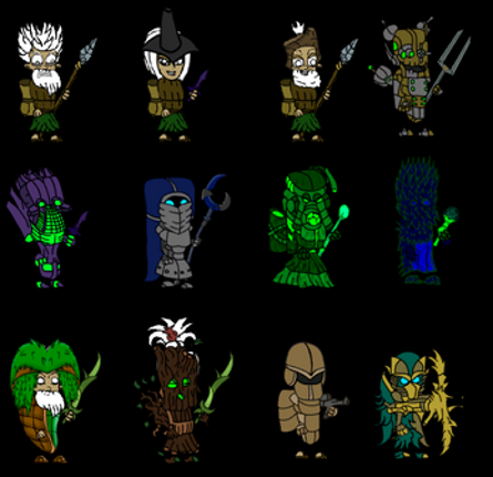 The tower grid screenshot