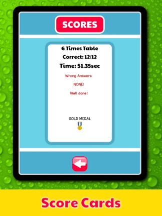 Times Tables Speed Test – Become a Master of Multiplication! screenshot