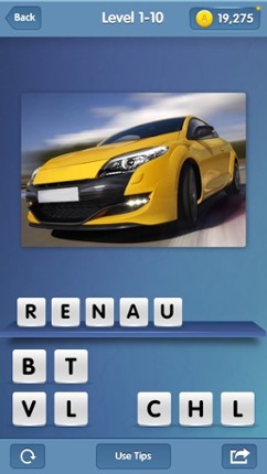 Auto Quest - fun puzzle game. Guess car brand  by photo screenshot