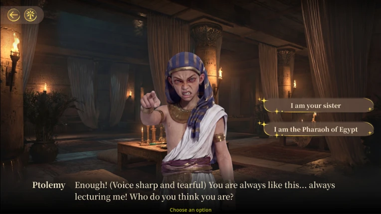 Crown of the Nile: Cleopatra's Choice Image