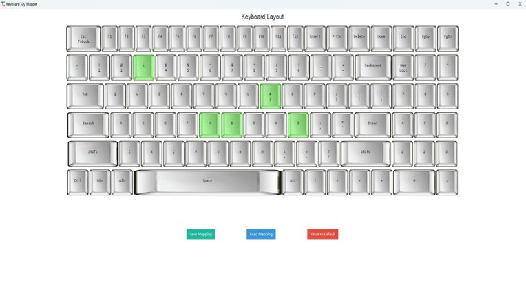 Custom Key Mapping screenshot