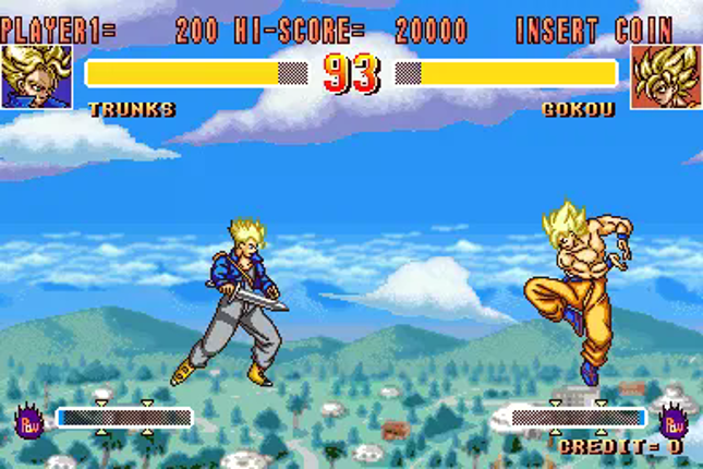 Dragon Ball Z 2: Super Battle screenshot