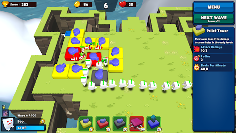 BeatTheGeek Tower Defence screenshot