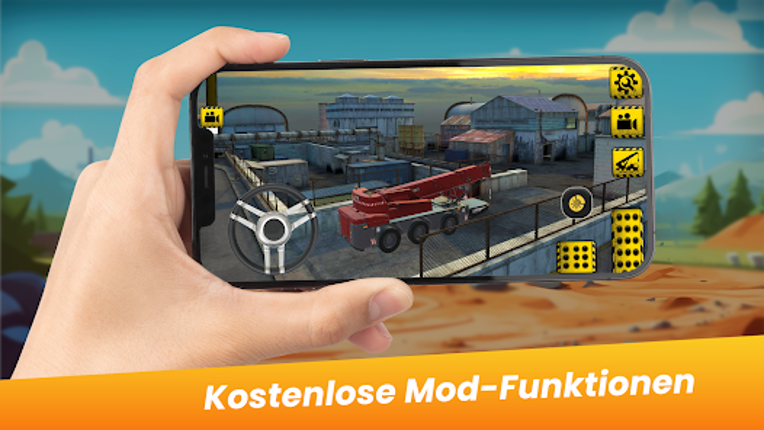 Realistischer Kran-Simulator screenshot