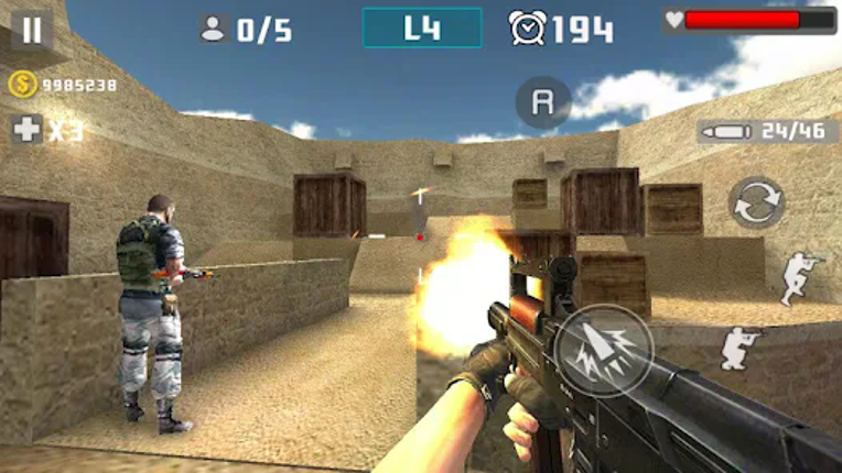 Gun Shot Fire War screenshot