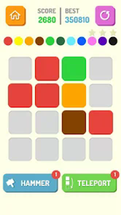 Color cell connect - puzzle screenshot