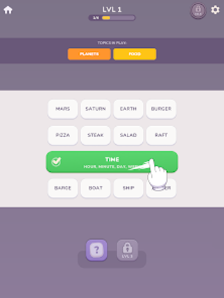 Word Jam - Association Puzzle screenshot
