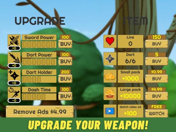 Jungle Ninja Adventure screenshot