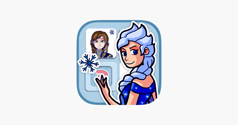Memory game for girls: Ice Princess - learning game for girls Image