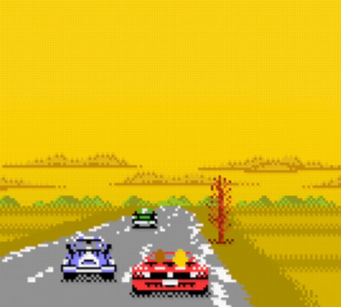 OutRun GB screenshot