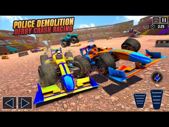 Police Formula Car Derby Games screenshot