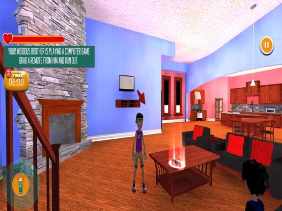 Scary Siblings Prank Simulator screenshot