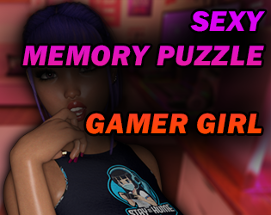 Sexy Memory Puzzle - Gamer Girl Image