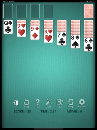 Solitaire Classic ◆ screenshot