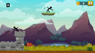 Stickman Knife Shooter Image