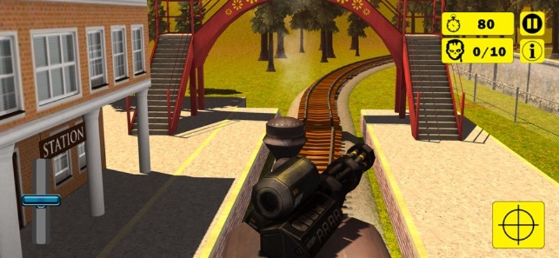 Zombie Survival Train Attack Image