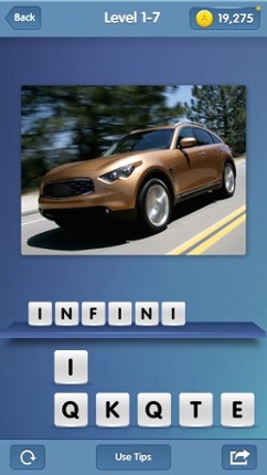Auto Quest - fun puzzle game. Guess car brand  by photo screenshot