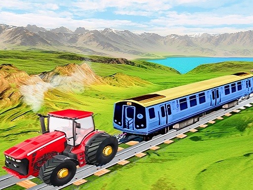 Games like Chain tractor train towing game