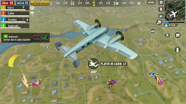 Fire Grand Battle Royale Games screenshot