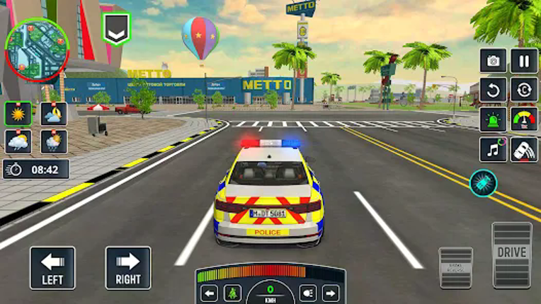 Cop Car Chase 3D : Police Game screenshot