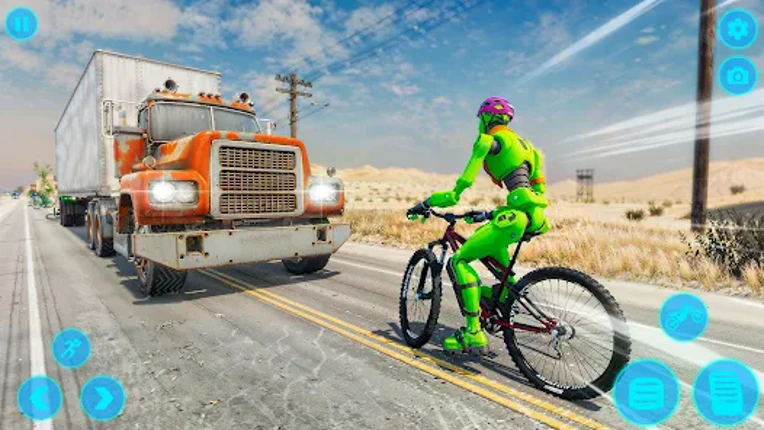 Ragdoll BMX Rush Crash Image