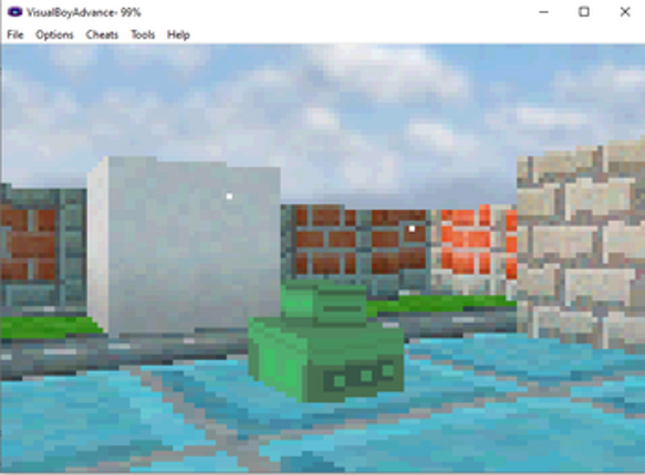 3D SnowTank GBA screenshot