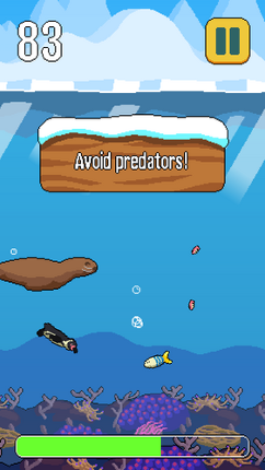 Hungry Penguin screenshot