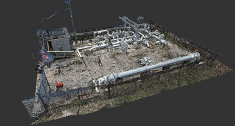 Plant 3D Laser Scan Interactive Model screenshot