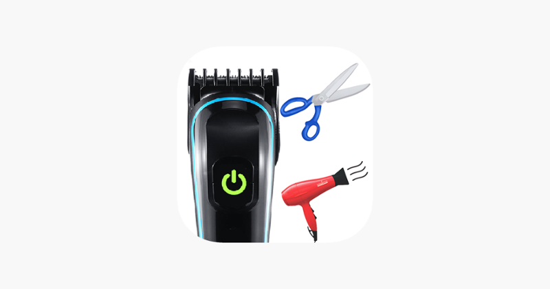 Hair Clipper -Scissors -Dryer Game Cover