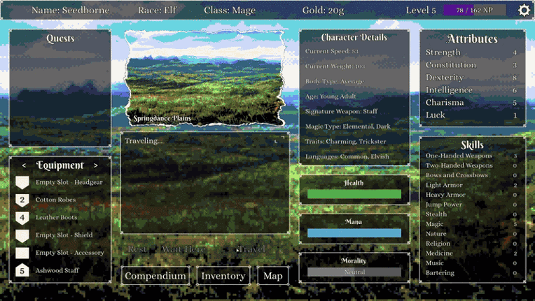 Mythscroll screenshot