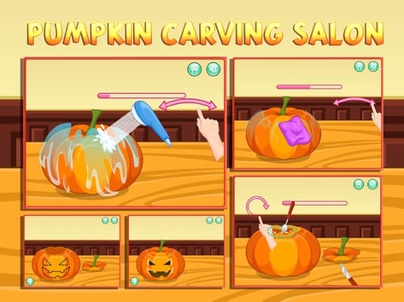 Pumpkin Carving Salon Sim screenshot