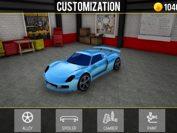 Race Car Mission City Driving Image