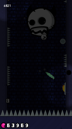 The angry gumball jumping in a tower screenshot