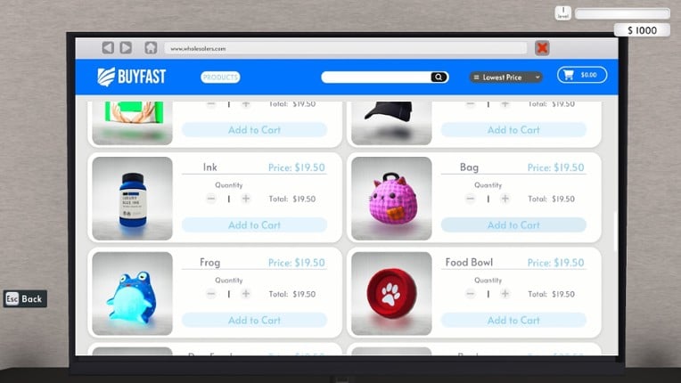 Beff Jezos Simulator screenshot