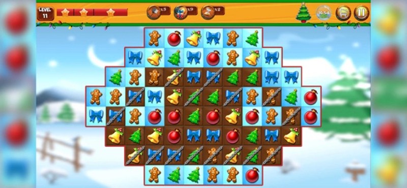 Christmas Holiday Crush Games screenshot
