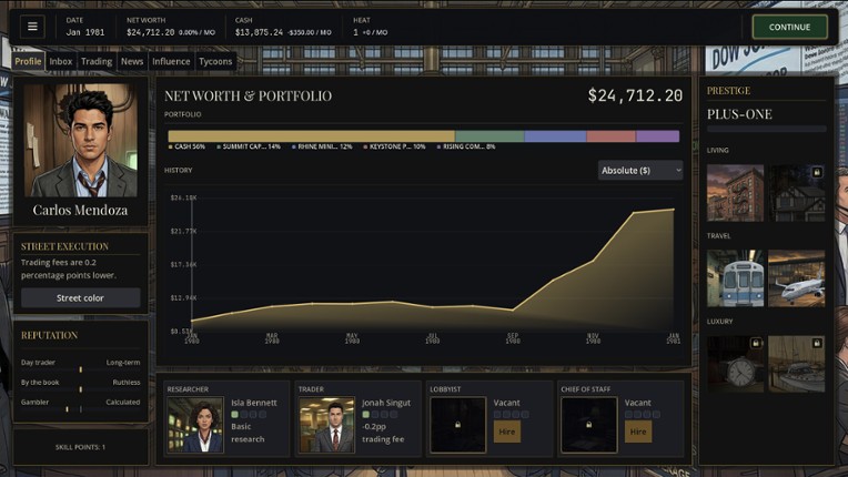 Exit Liquidity: Wall Street Trading Sim Image