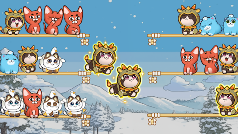 Cat Sort Puzzle: Cute Pet Game screenshot