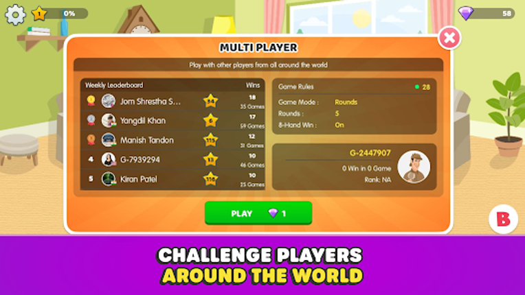 Callbreak Legend - Card Game screenshot