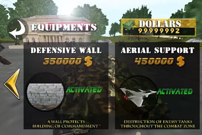 Tank War Defender 2 screenshot