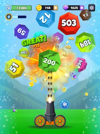 Number Blast: Cannon Shooter screenshot