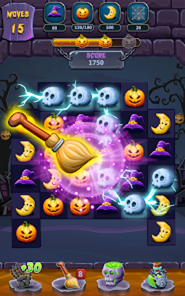 Witch Connect - Halloween game screenshot