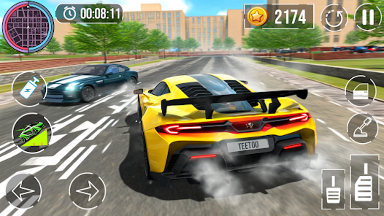 Crazy Car Drifting and Driving Image