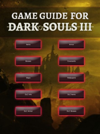 Game Guide for Dark Souls 3 screenshot