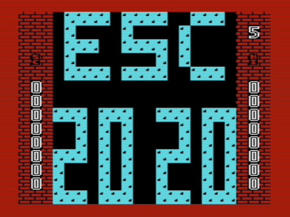 Escape 2020 (Vic 20) Game Cover