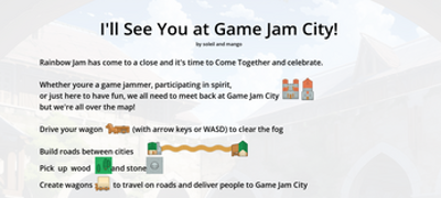 I'll See You at Game Jam City Image