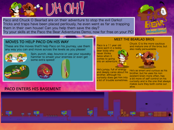 Paco The Bear Adventures Image