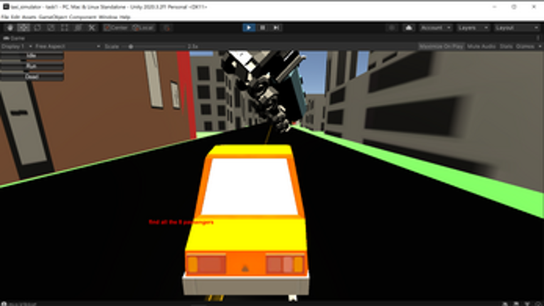 Taxi simulator [new 32-bit version] screenshot