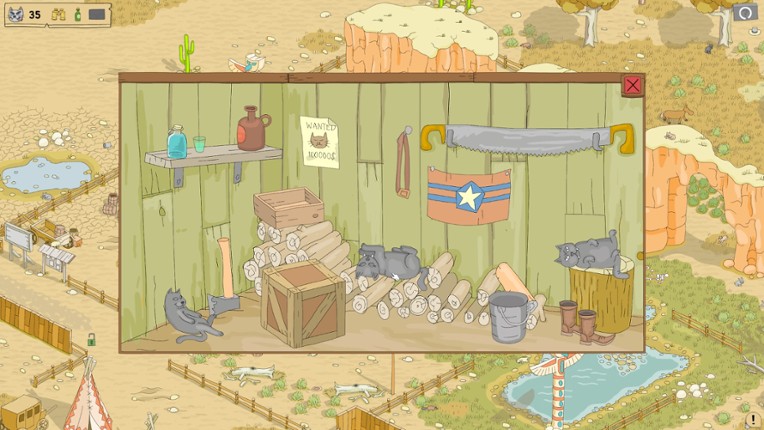 Hidden Cat Outlaws screenshot