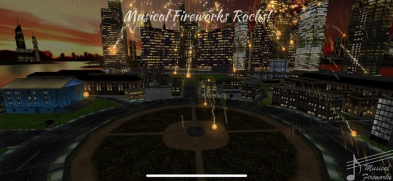 Musical Fireworks 3 screenshot