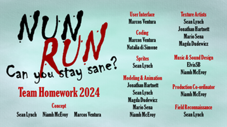 Nun Run (Global Game Jam 2024) Image